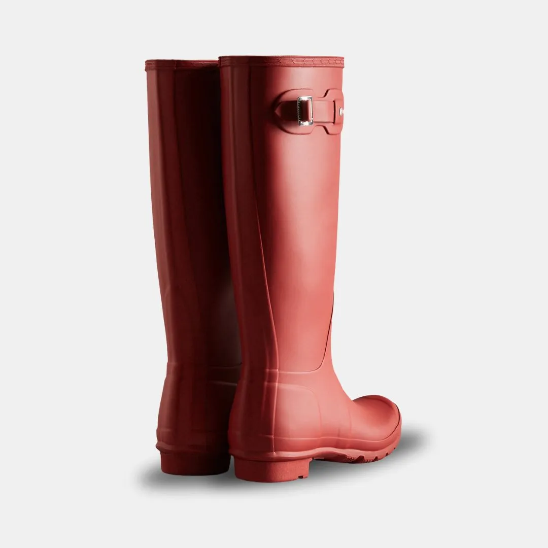 Hunter Original Wellington Tall Boots Women's Military Red