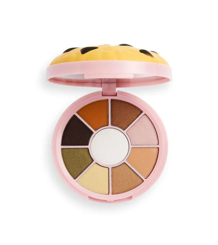 I HEART REVOLUTION  PALETA DE SOMBRAS COOKIE PALETTE  CHOCOLATE CHIP