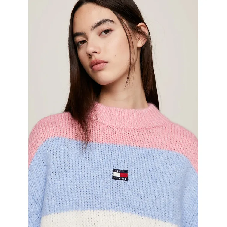 JERSEY MUJER  TH TJW COLORBLOCK SWEATER