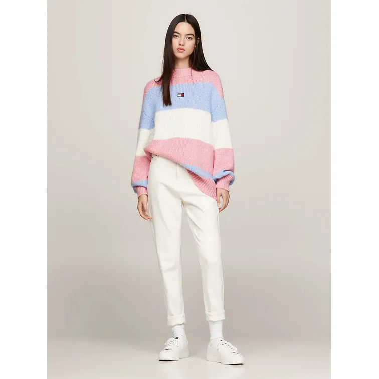 JERSEY MUJER  TH TJW COLORBLOCK SWEATER