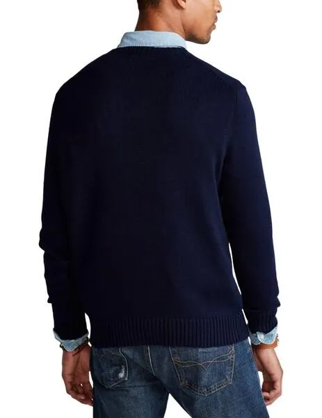 Jersey Polo Ralph Lauren de algodón con cuello redondo