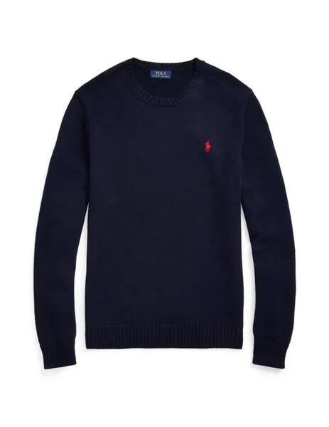 Jersey Polo Ralph Lauren de algodón con cuello redondo