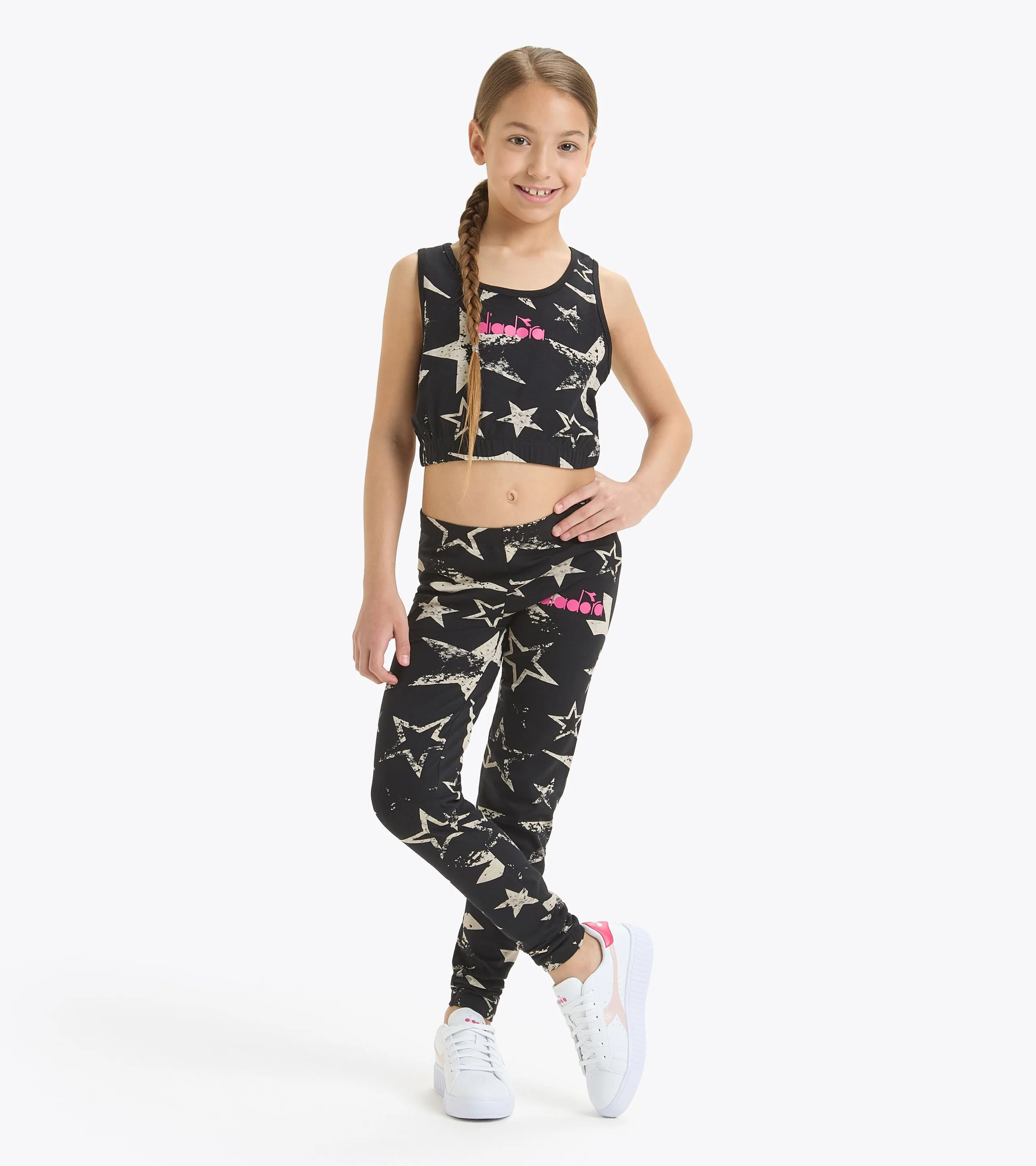 JG. TOP STARS CROP TOP DE ALGOD&OACUTE;N  NI&NTILDE;A