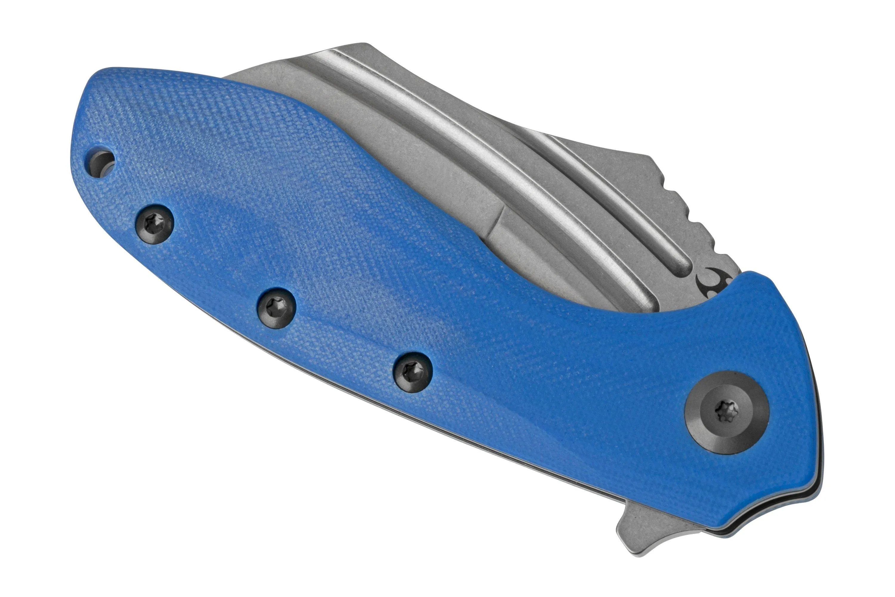 Kansept KTC3, T1031A3 Stonewashed, Dark Blue G10 navaja, diseño Justin Koch
