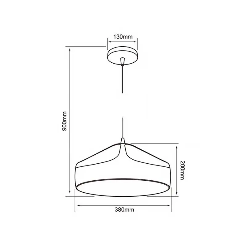 Lampara Colgante Interior Tecnolite URSA II SIN FOCO