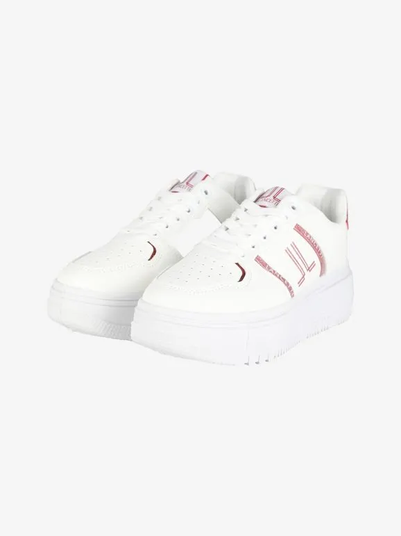 Lancetti Zapatillas de cuña con cordones para mujer.