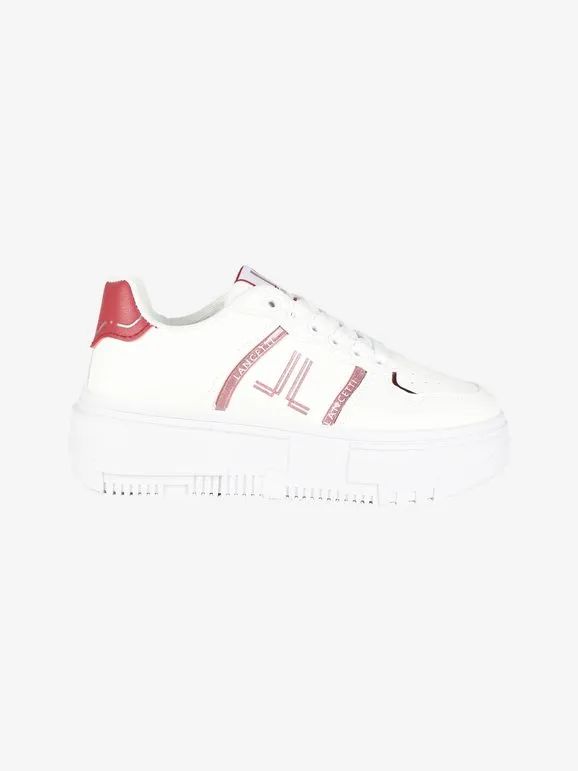 Lancetti Zapatillas de cuña con cordones para mujer.