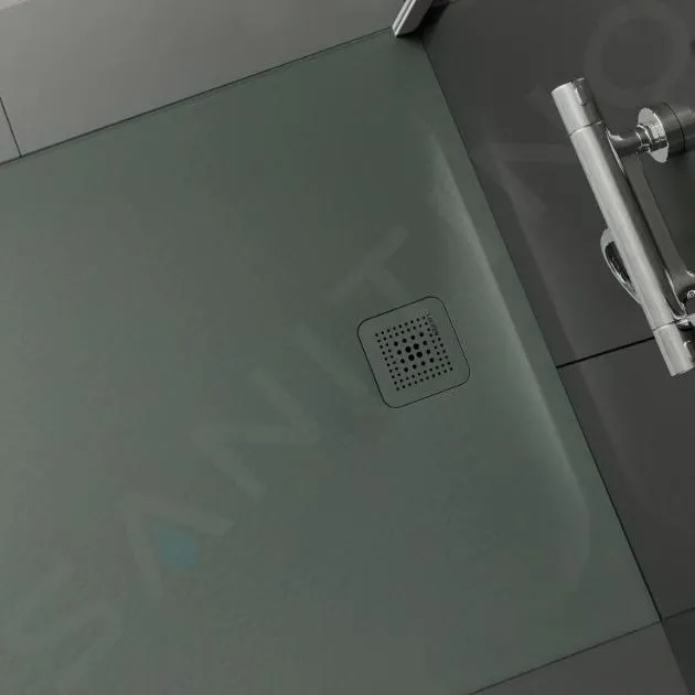 LAUFEN PRO  PLATO DE DUCHA 100X90 CM, GRIS HORMIGóN MATE H2109570790001