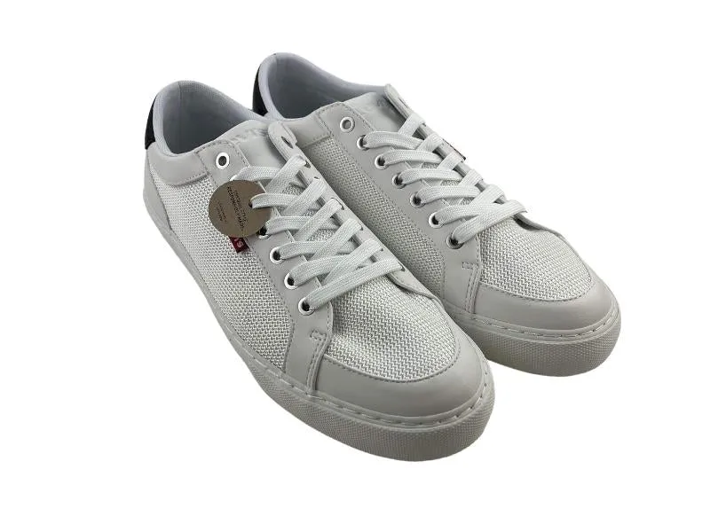 Levi’s |Sneakers/ tenis hombre con cordones Woodward Refresh blancos