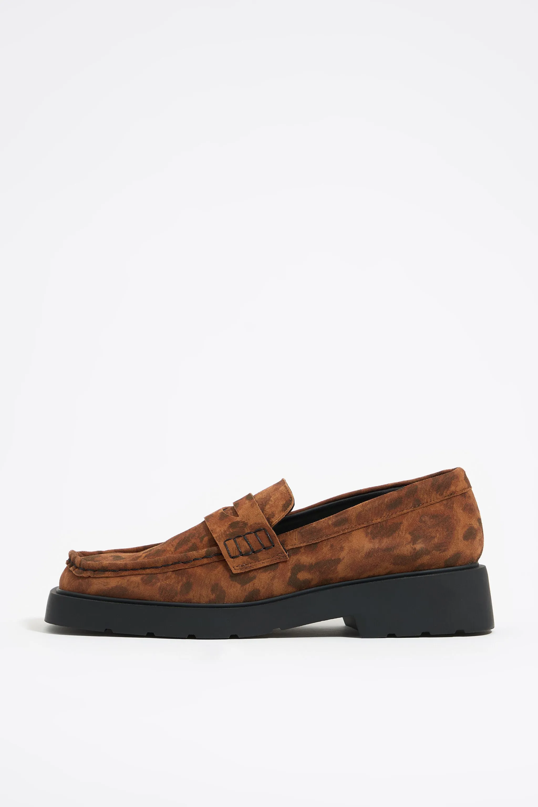 Mocasín ante print leopardo