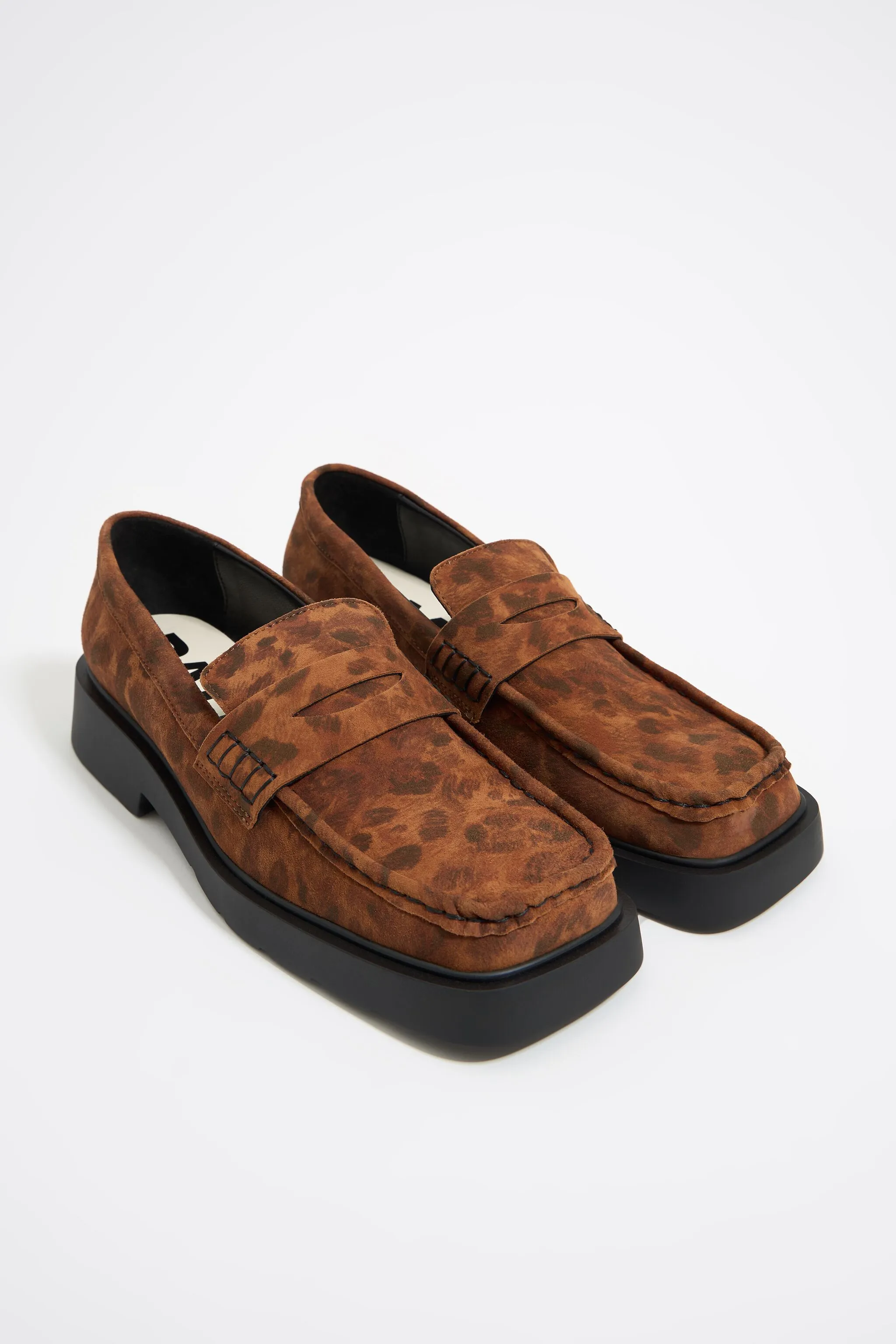 Mocasín ante print leopardo