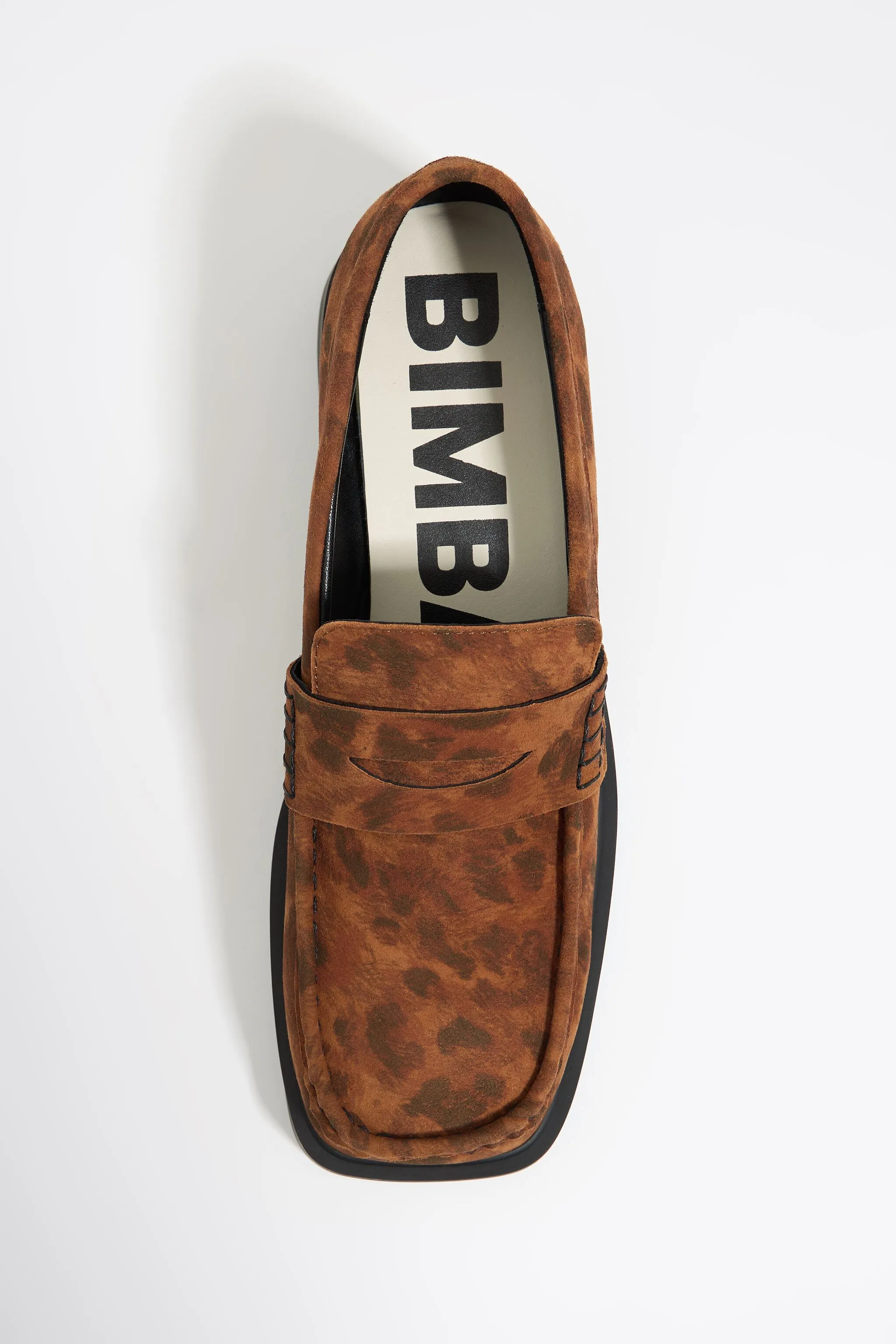 Mocasín ante print leopardo