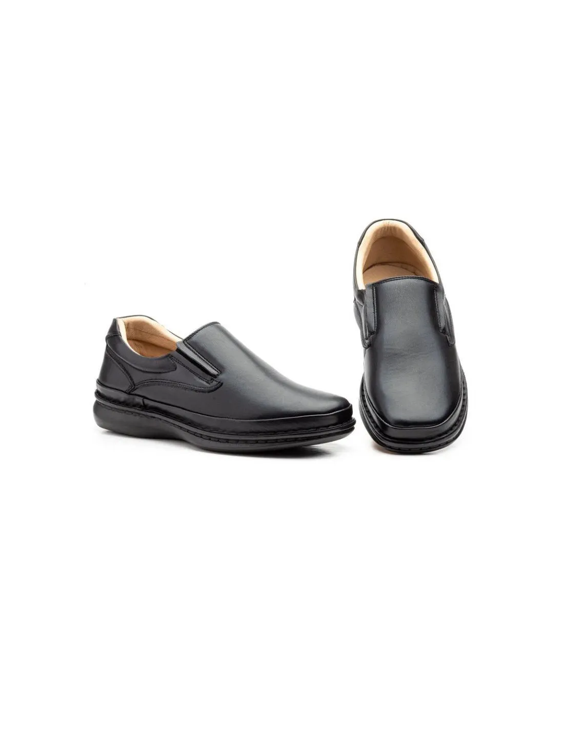 Mocasines cómodos piel