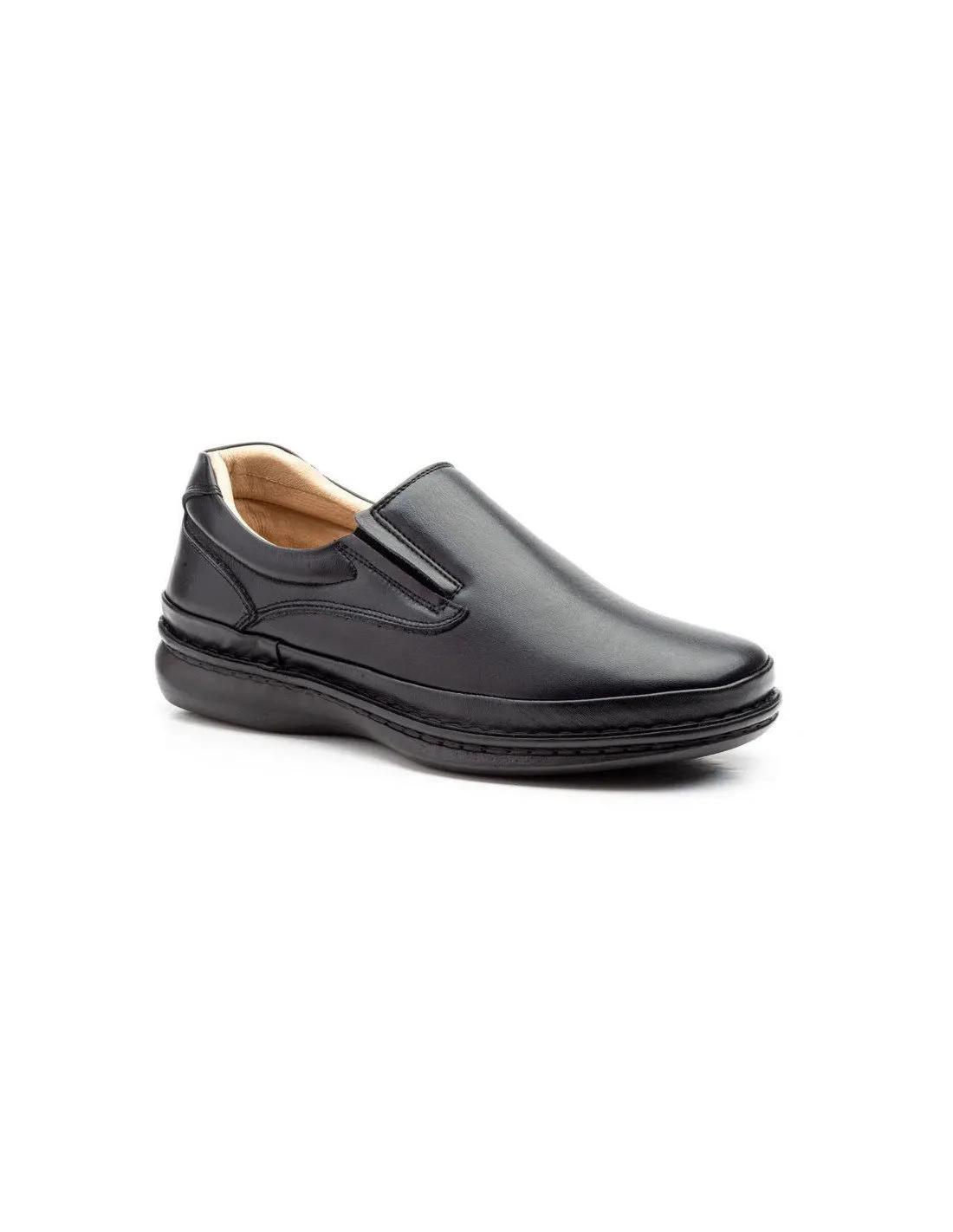 Mocasines cómodos piel