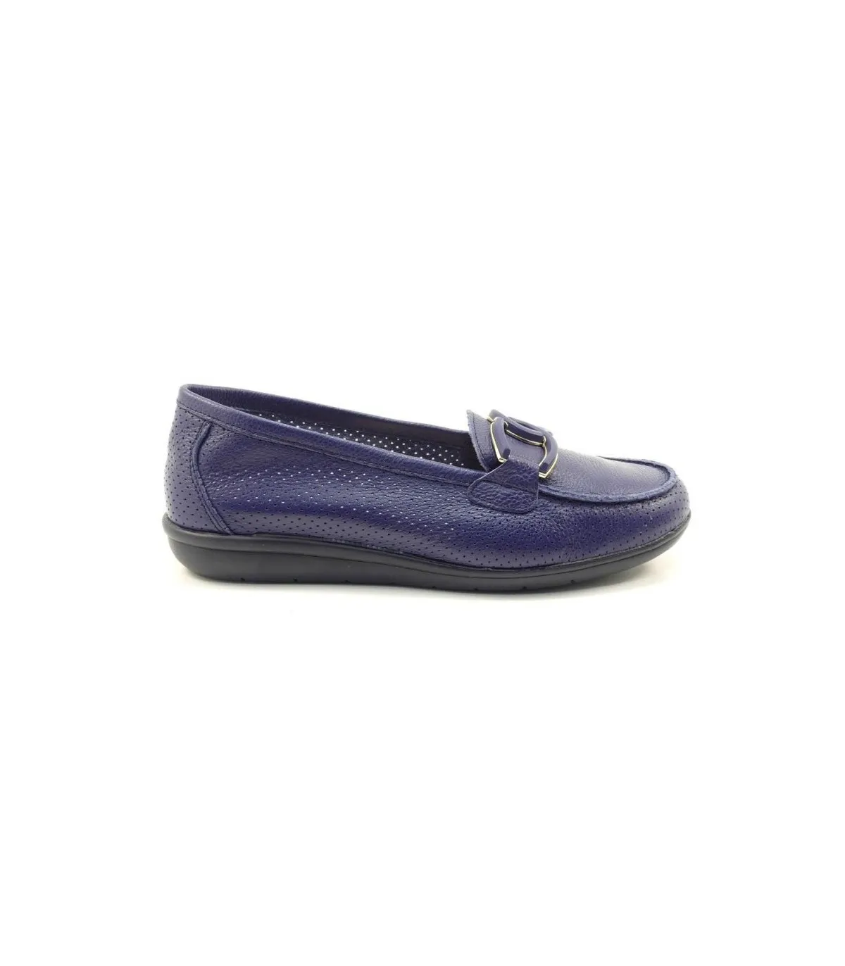 Mocasines en azul marino