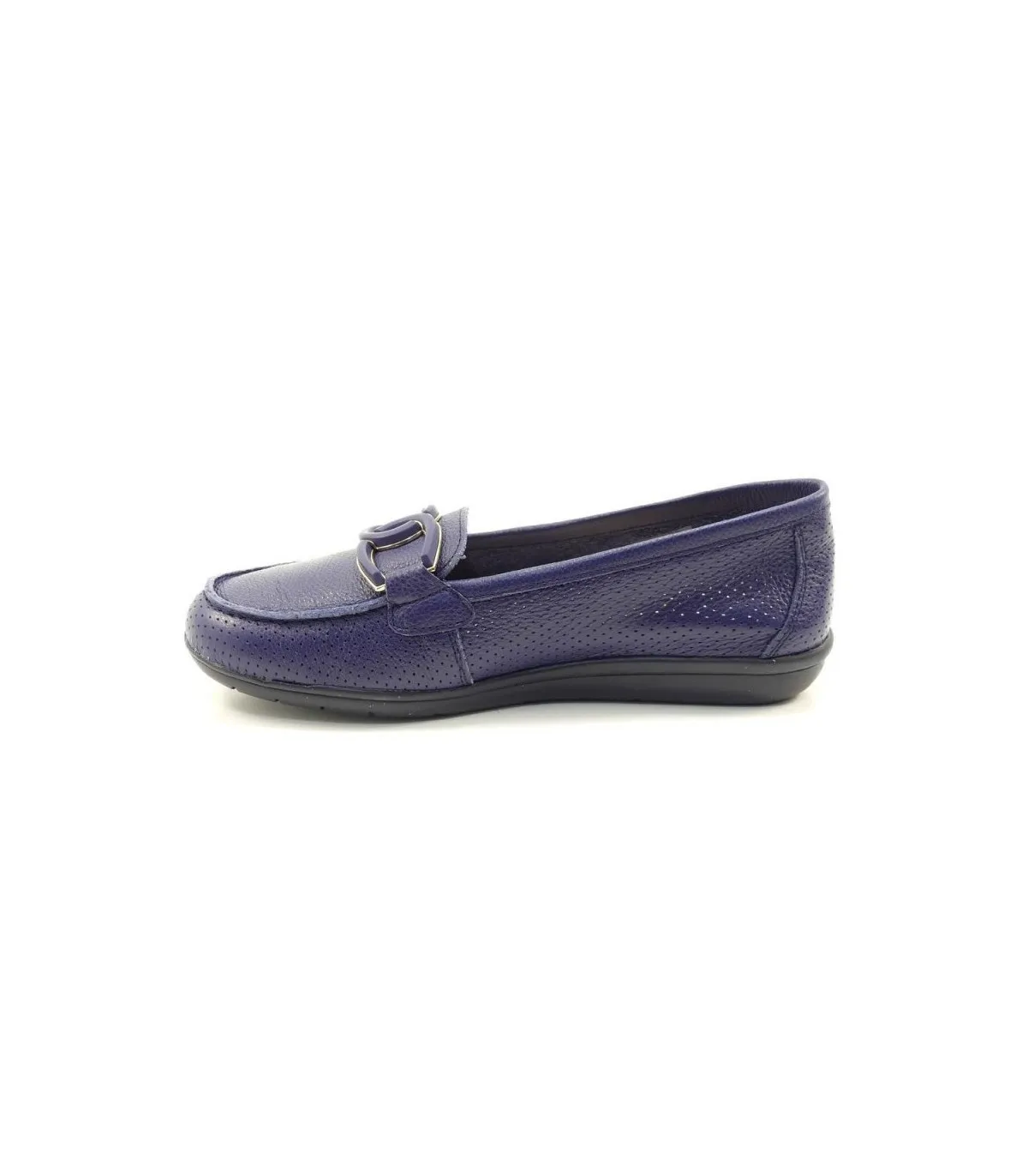 Mocasines en azul marino