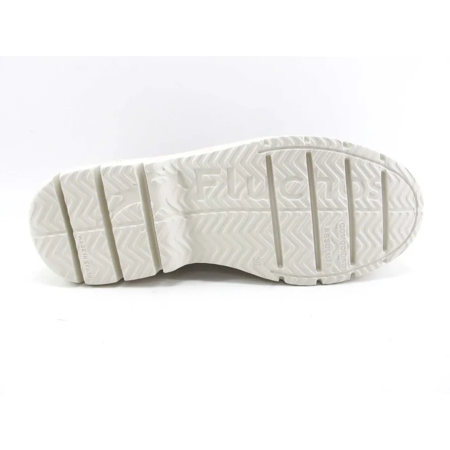 MOCASINES FLUCHOS MUJER BLANCO ROTO