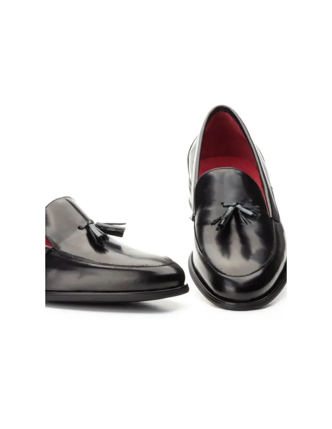 Mocasines hombre borlas