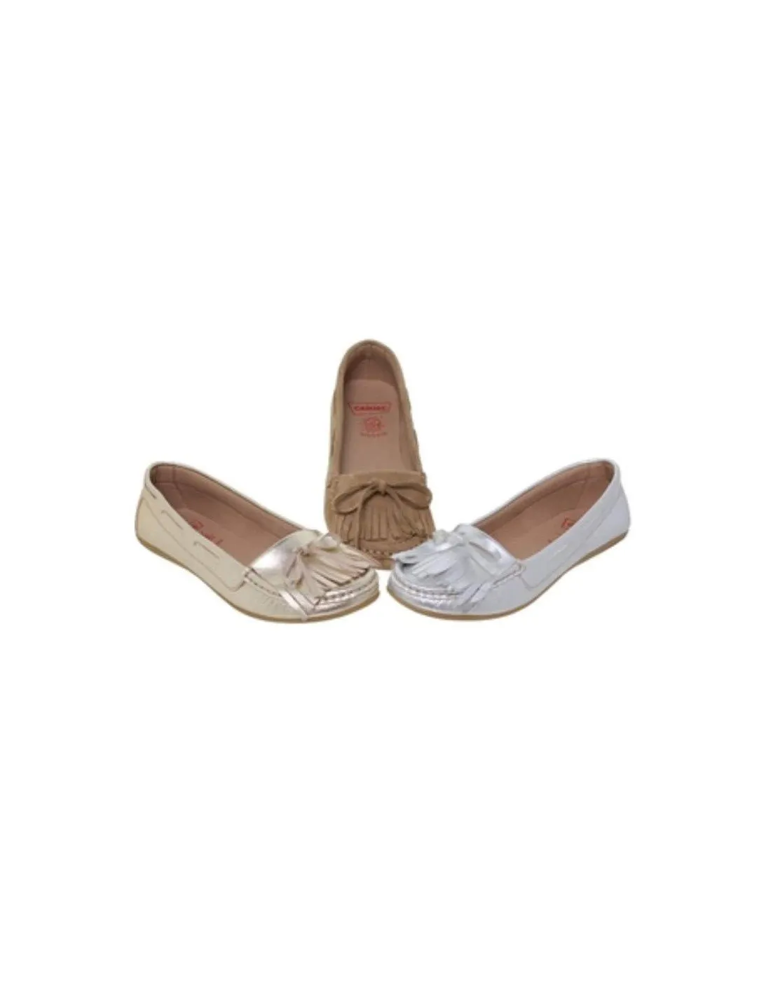 Mocasines Mujer con Flecos