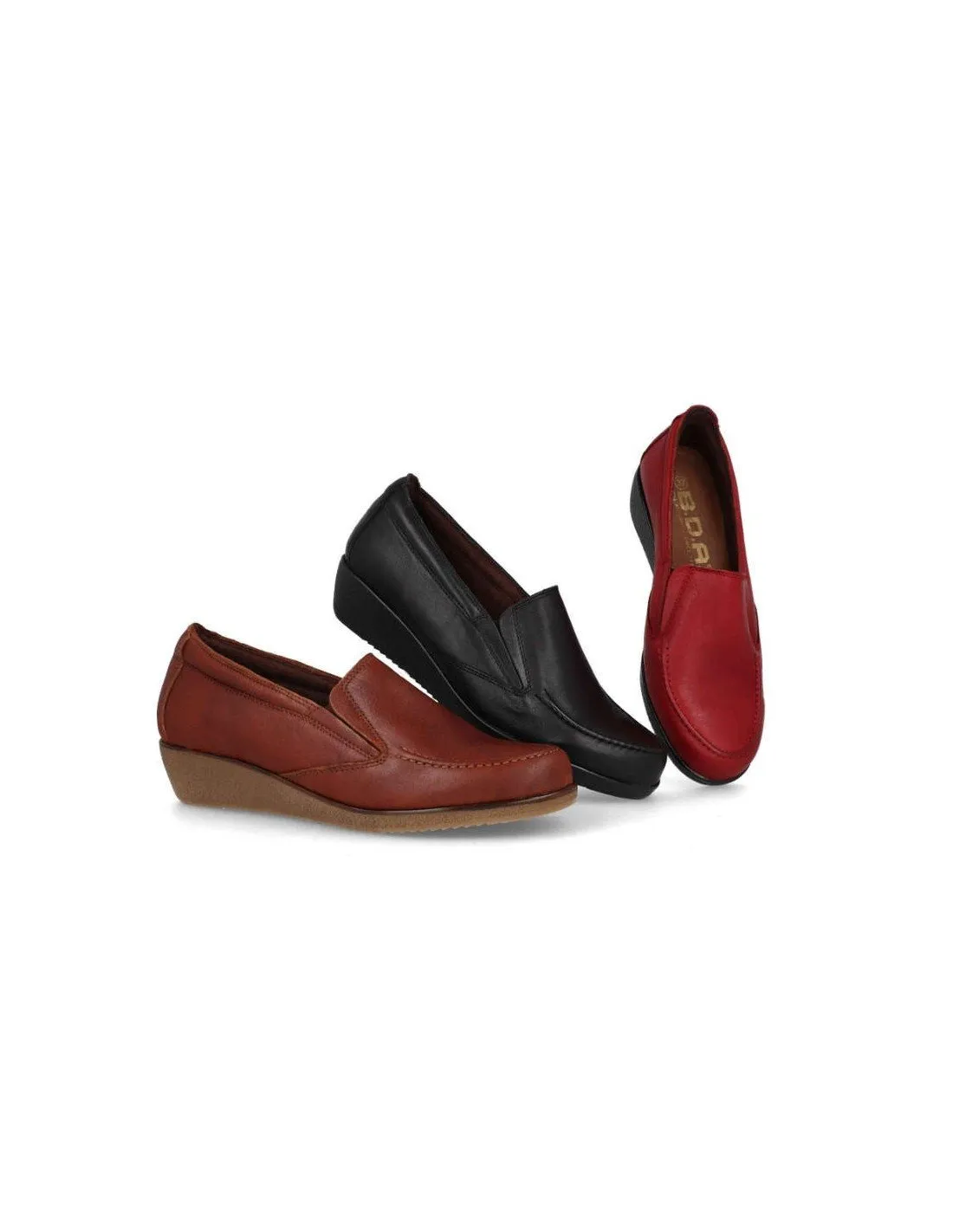 Mocasines Mujer Cómodos Cuña