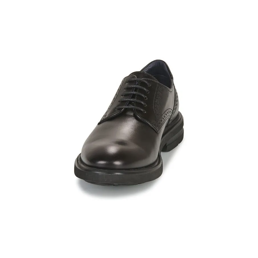 MOCASÍN FLUCHOS HOMBRE BLUCHER NEGRO