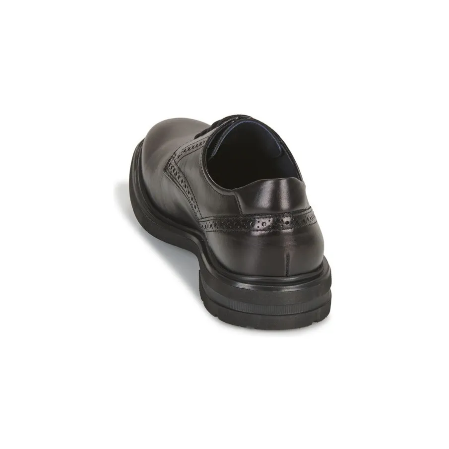 MOCASÍN FLUCHOS HOMBRE BLUCHER NEGRO