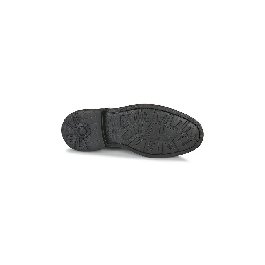 MOCASÍN FLUCHOS HOMBRE BLUCHER NEGRO