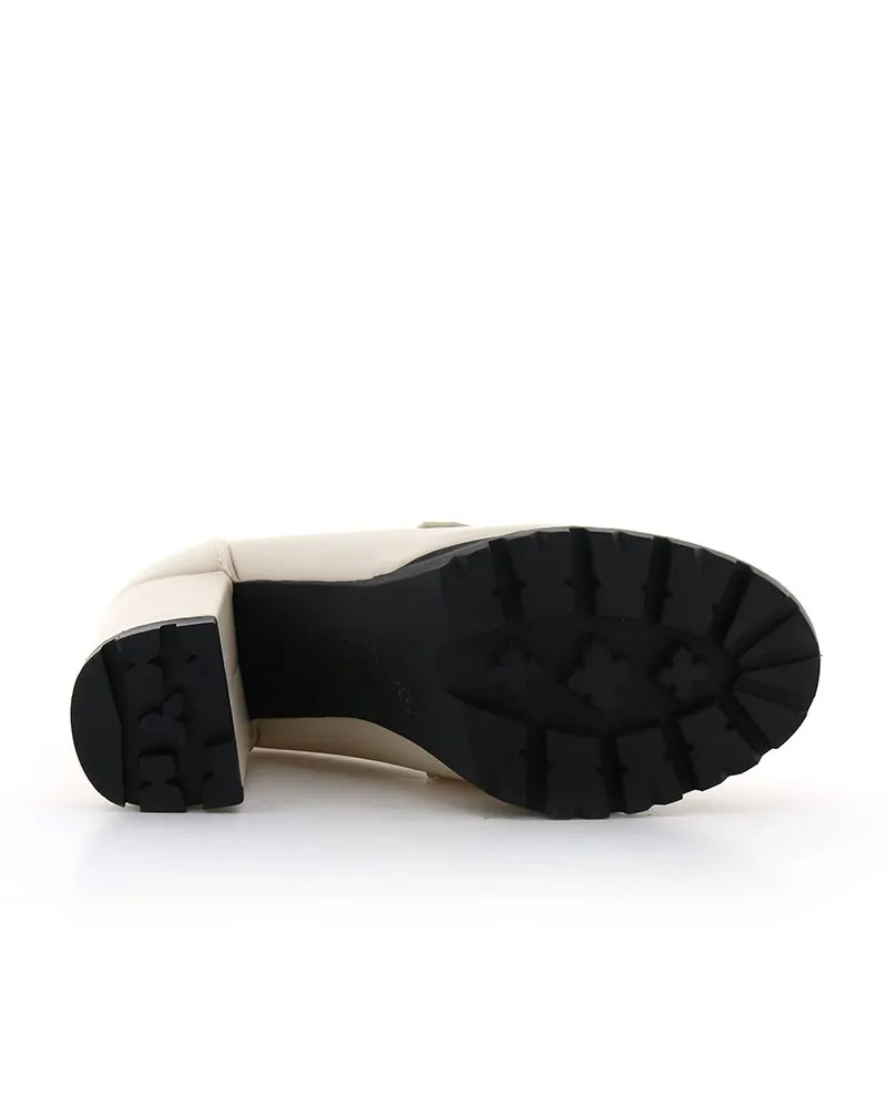 Mocasín Tacón Alto para Mujer