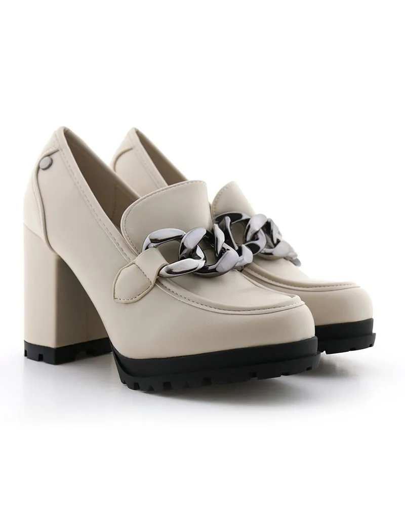 Mocasín Tacón Alto para Mujer