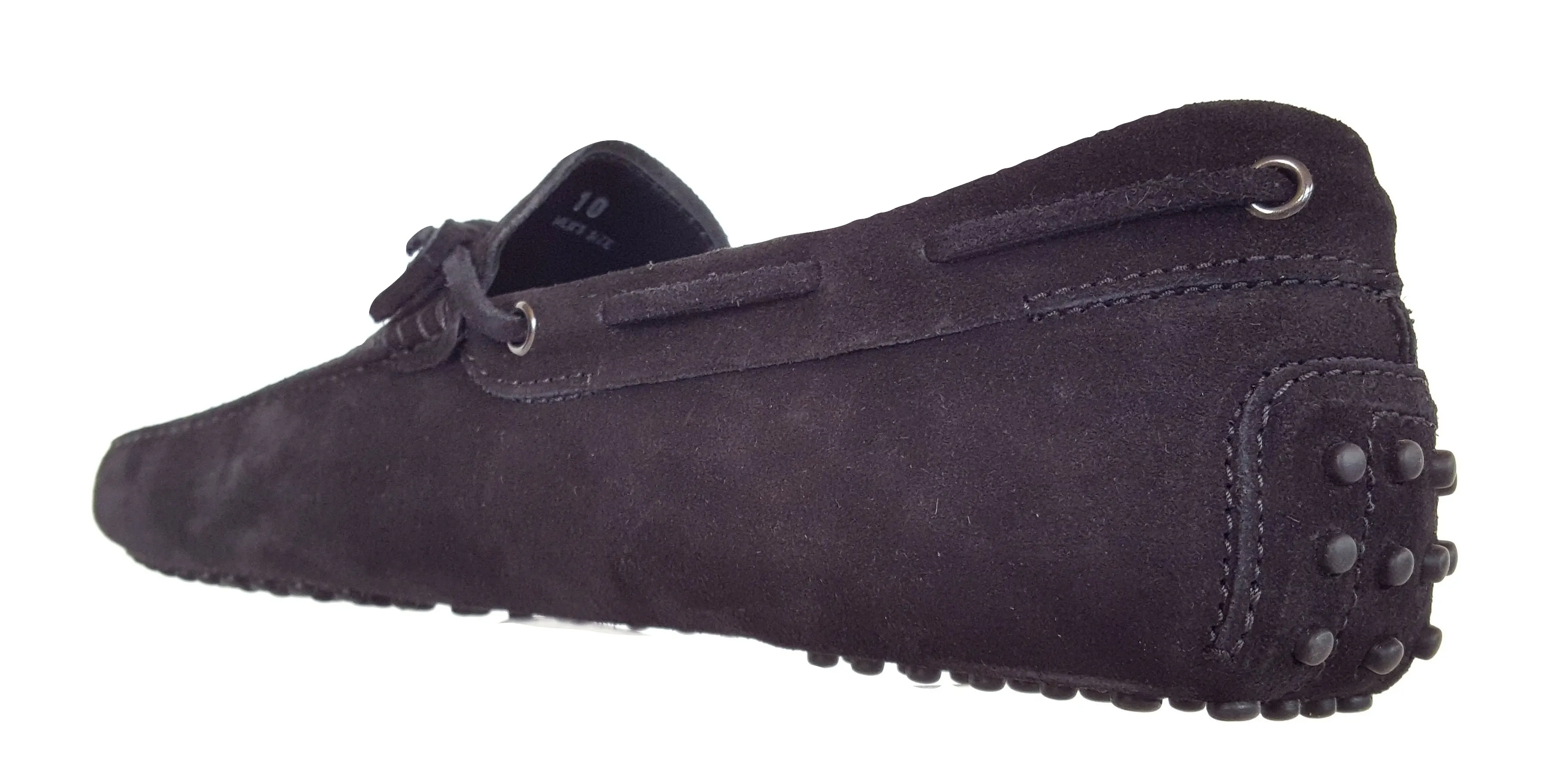Mocasín TOD'S para hombre nuevos cordones XXM0GW05470RE0B999 negro