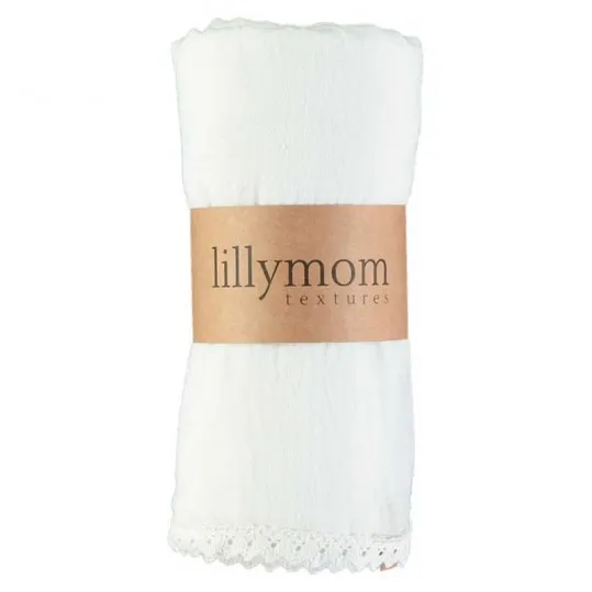 Muselina bebé orgánica talcum de lillymom