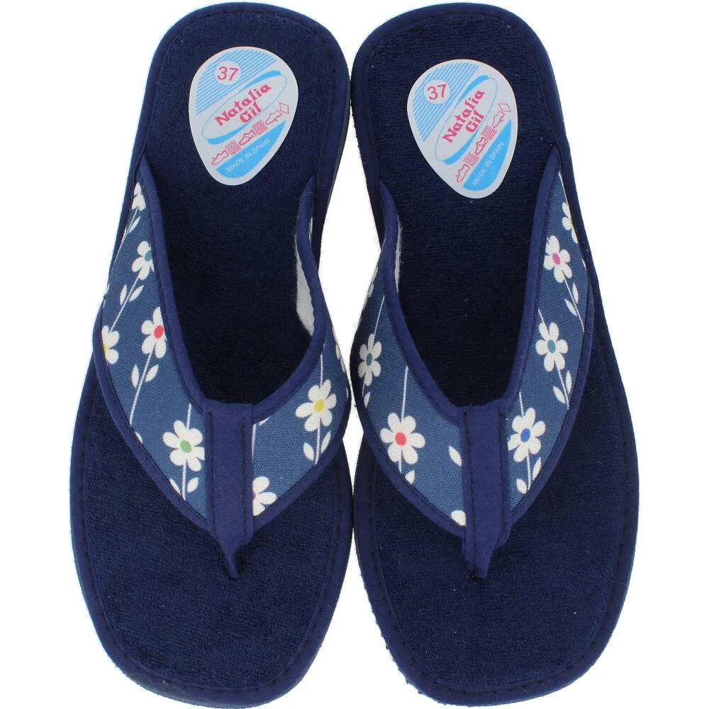 NATALIA  ZAPATILLAS PISO EVA ESCLAVA MARGARITAS MARINO
