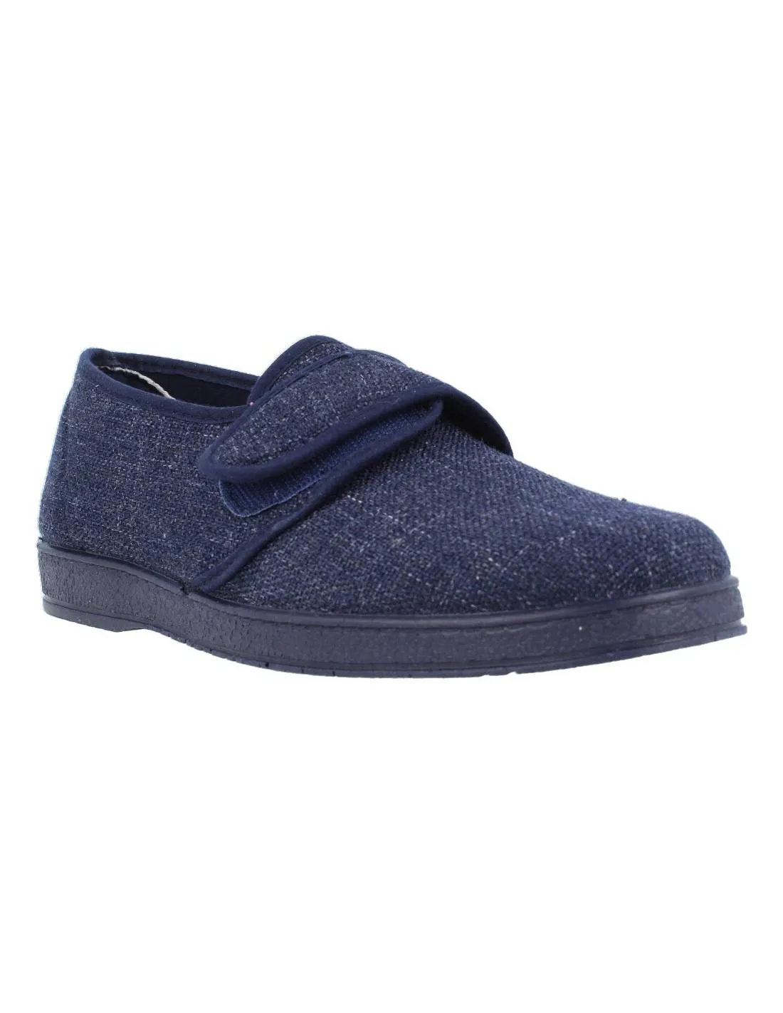 NEVADA  ZAPATILLA CASA HOMBRE VELCRO TORONTO MARINO