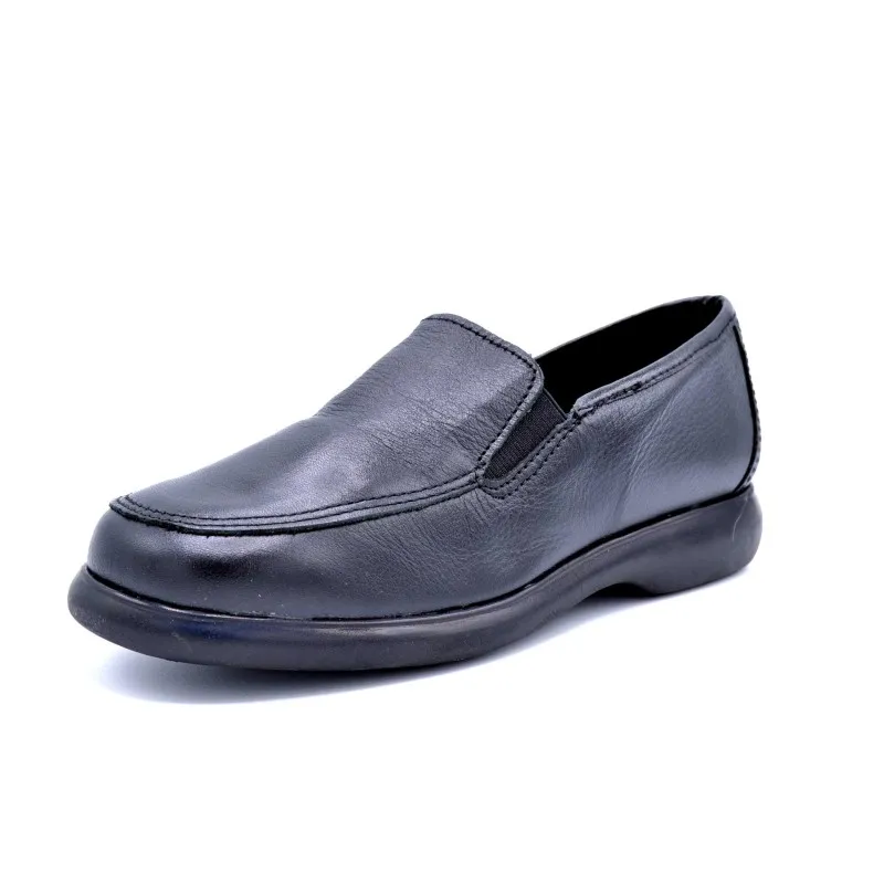 Niagara 3020 Negro | Mocasín de piel para mujer | Hecho en España