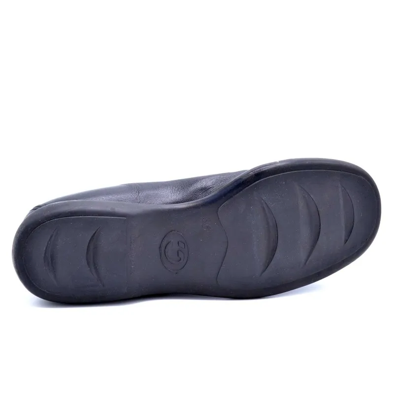 Niagara 3020 Negro | Mocasín de piel para mujer | Hecho en España
