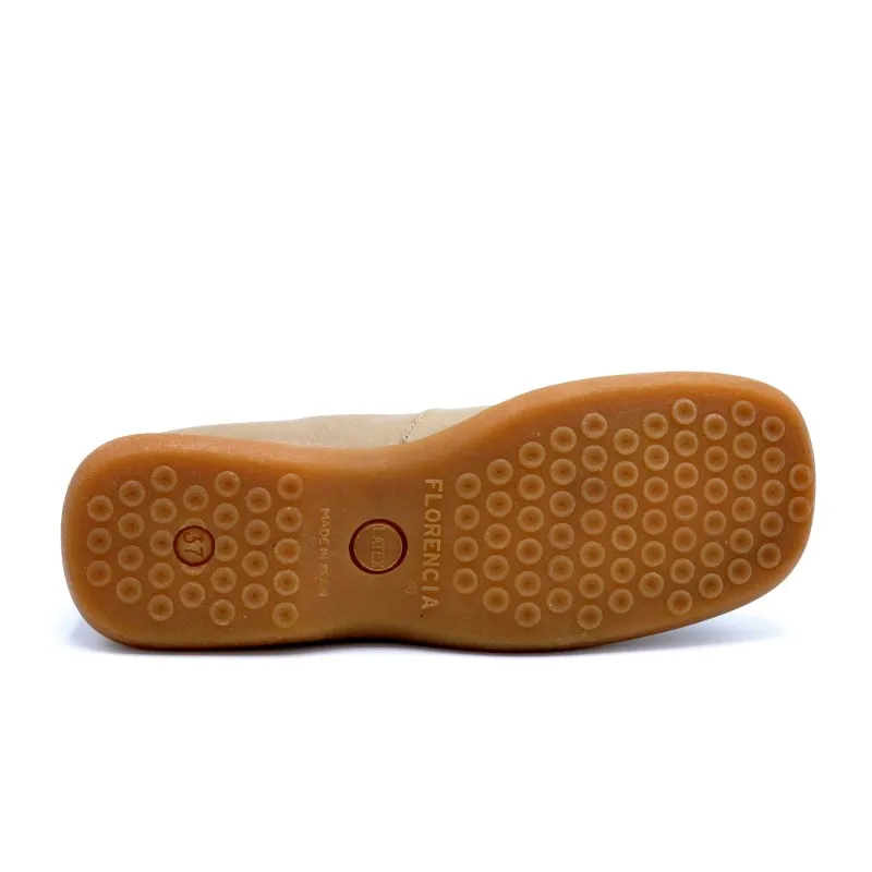 Niagara 3310 Taupe | Mocasín de piel para mujer | Hecho en España