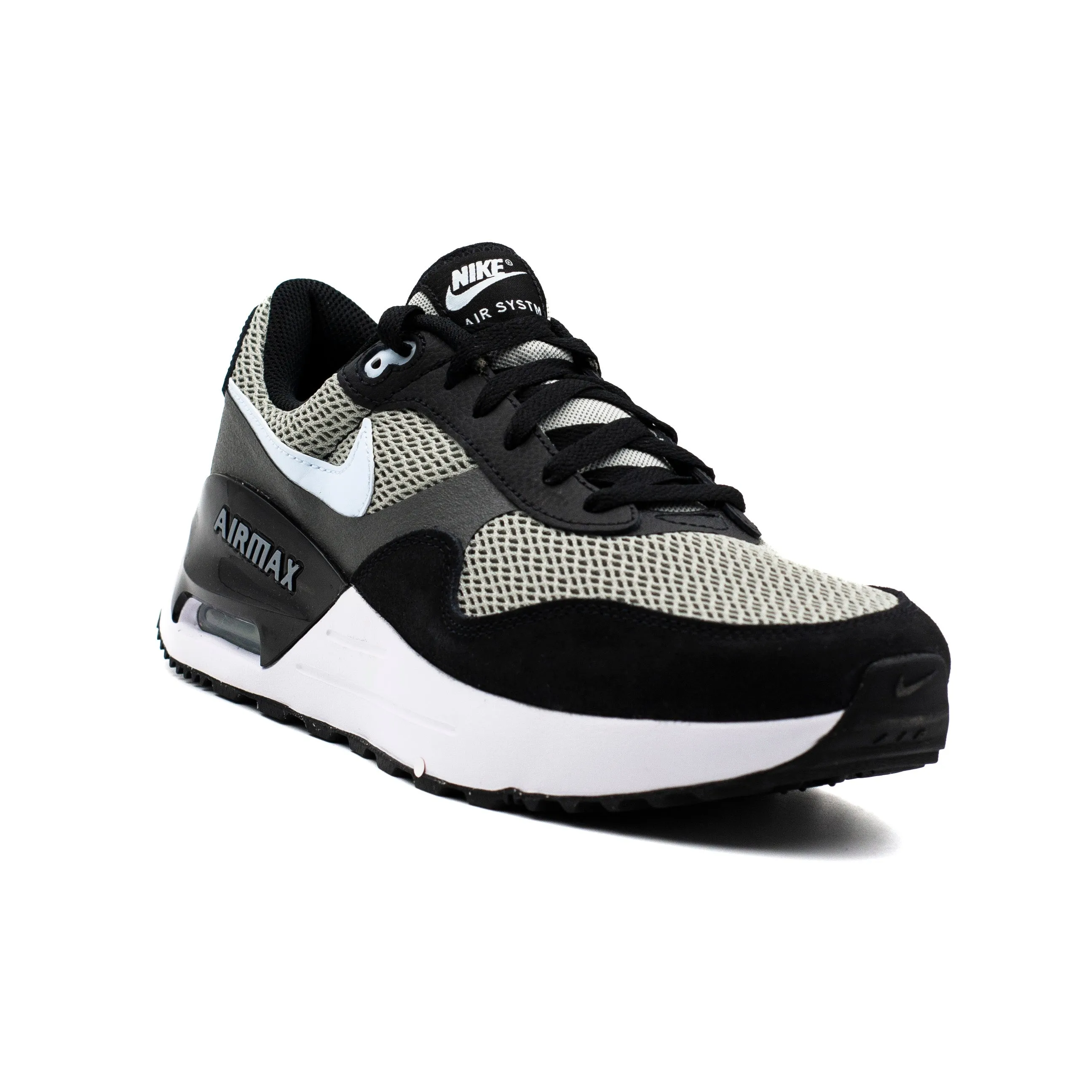 Nike Air Max SYSTM color gris negro