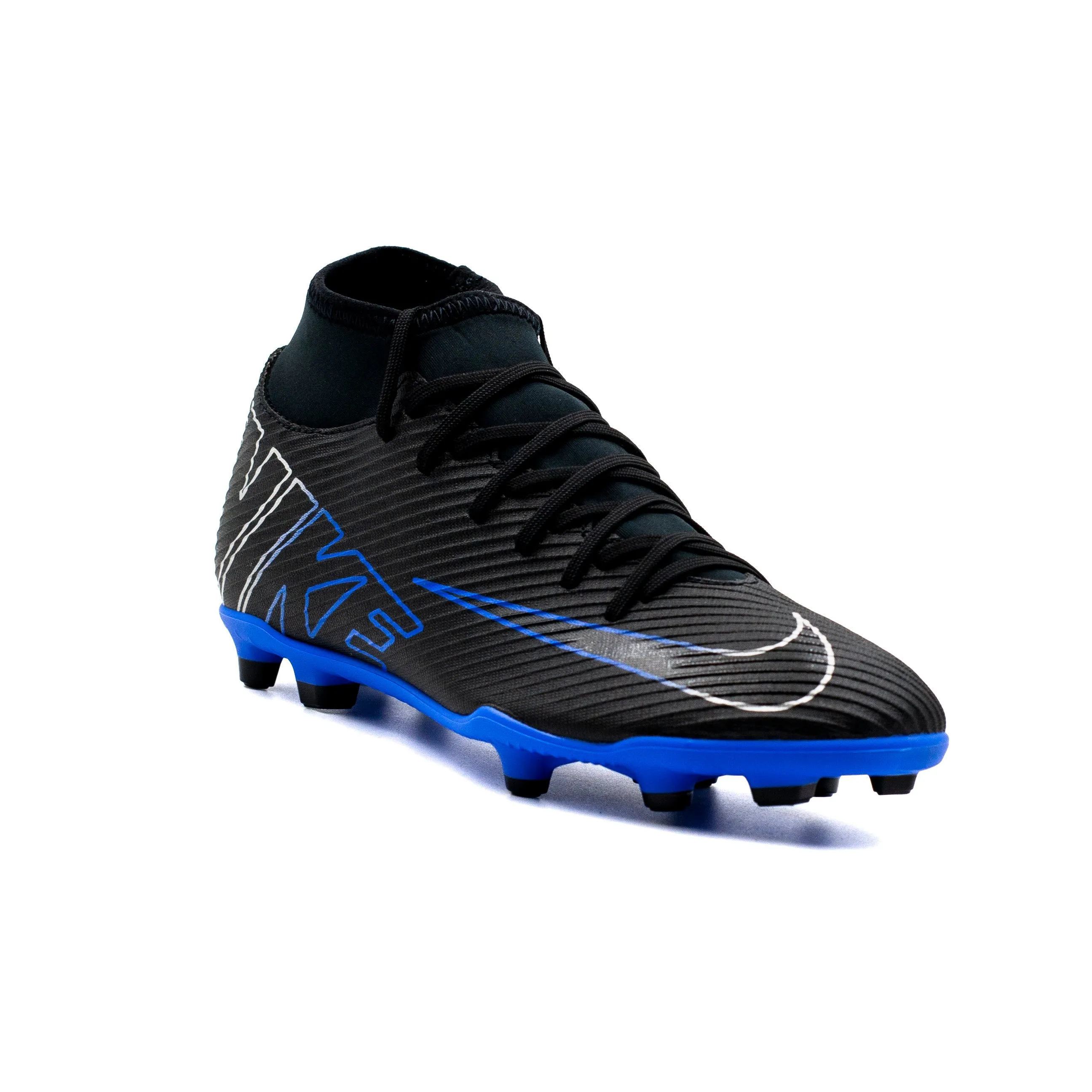Nike Superfly 9 Club FG color Negro Verde