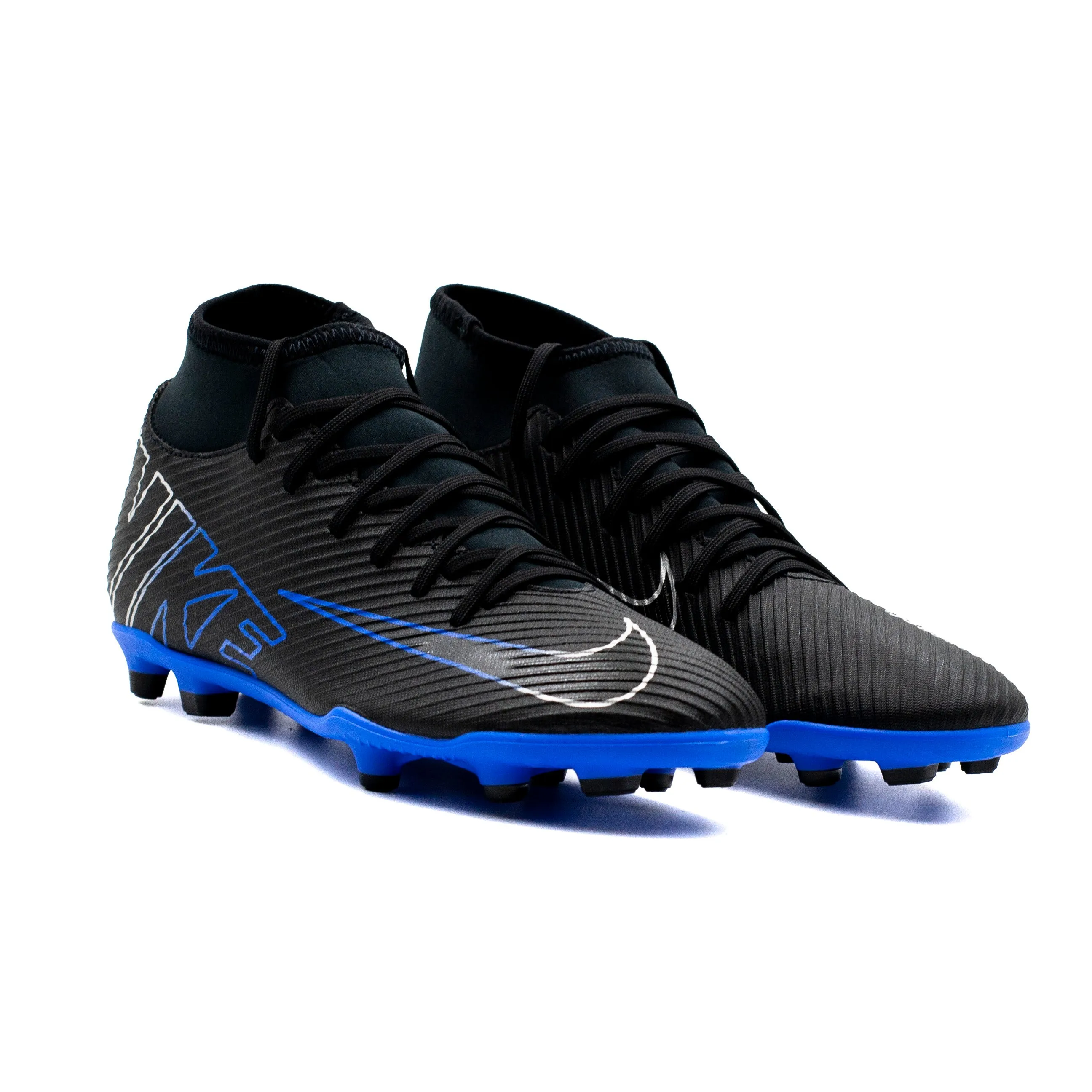 Nike Superfly 9 Club FG color Negro Verde