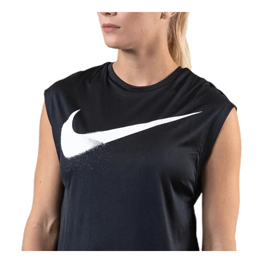 Nike Top SS Rebel GX White/Black