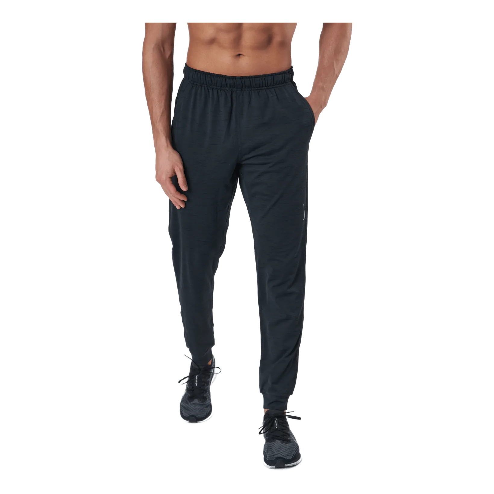 NIKE YOGA DRIFIT MEN'S PANTS OFF NOIR/BLACK/GRAY