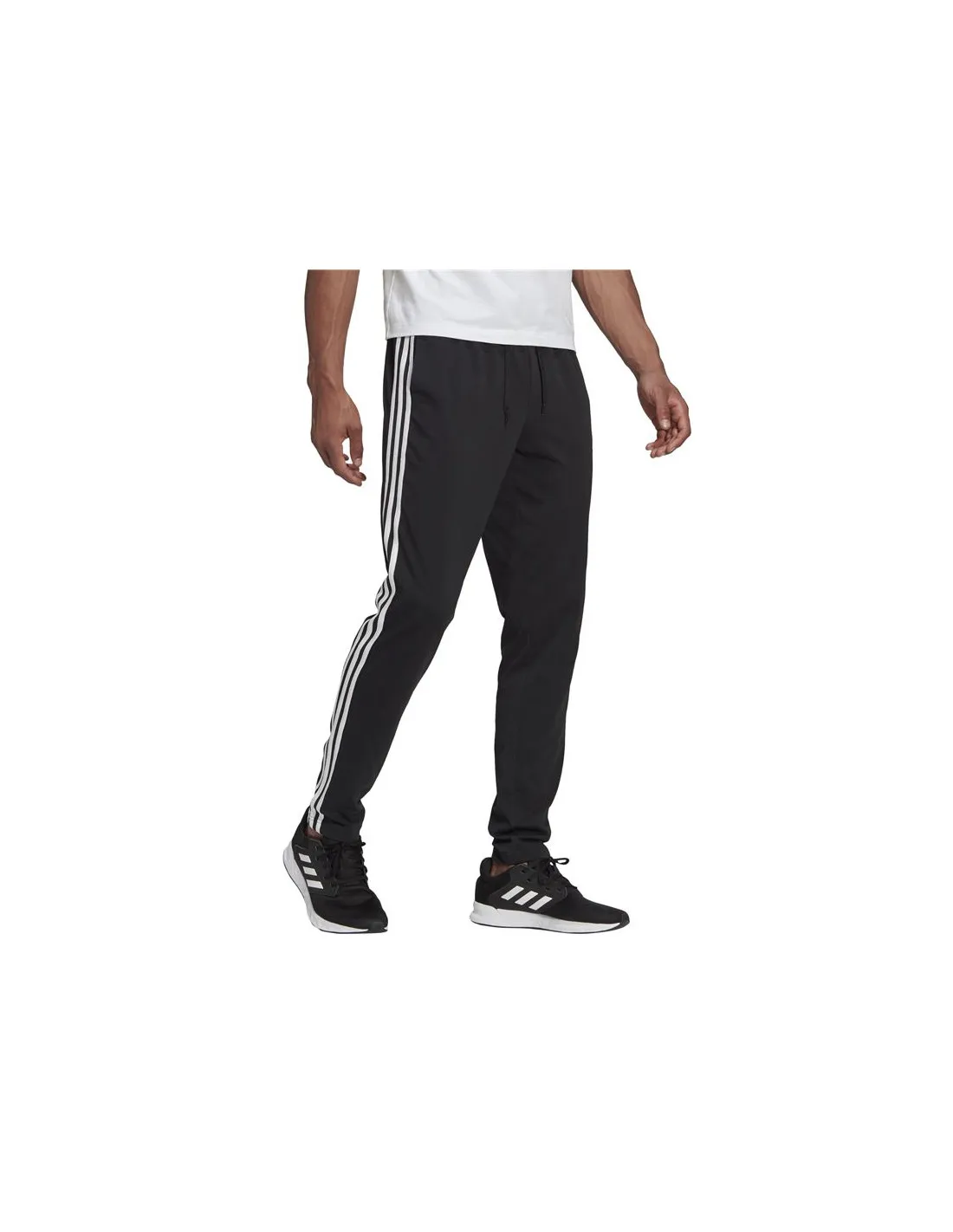 Pantalones adidas Essentials 3 Bandas M Black/White