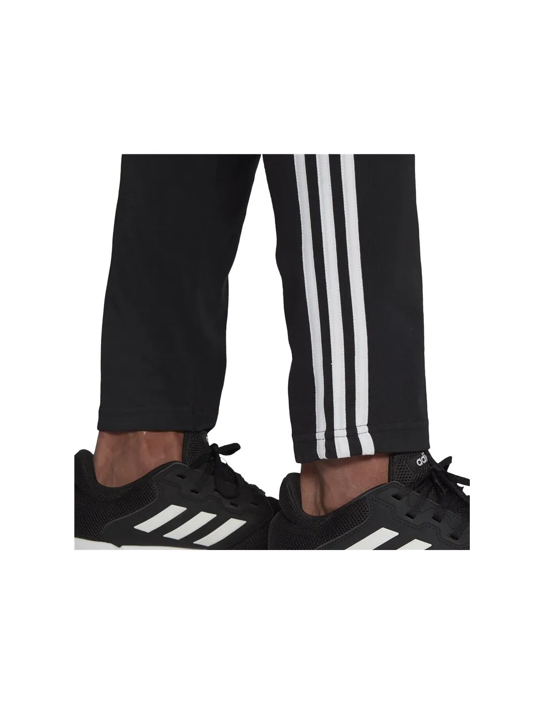Pantalones adidas Essentials 3 Bandas M Black/White