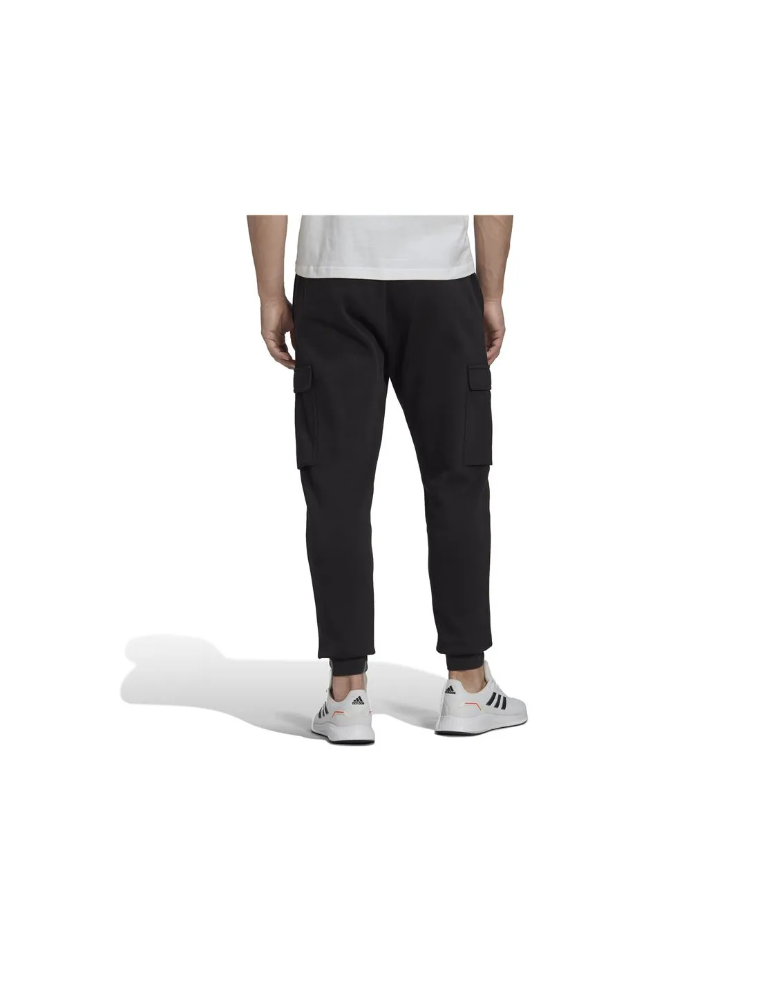 Pantalones adidas Essentials Fleece Hombre Bk