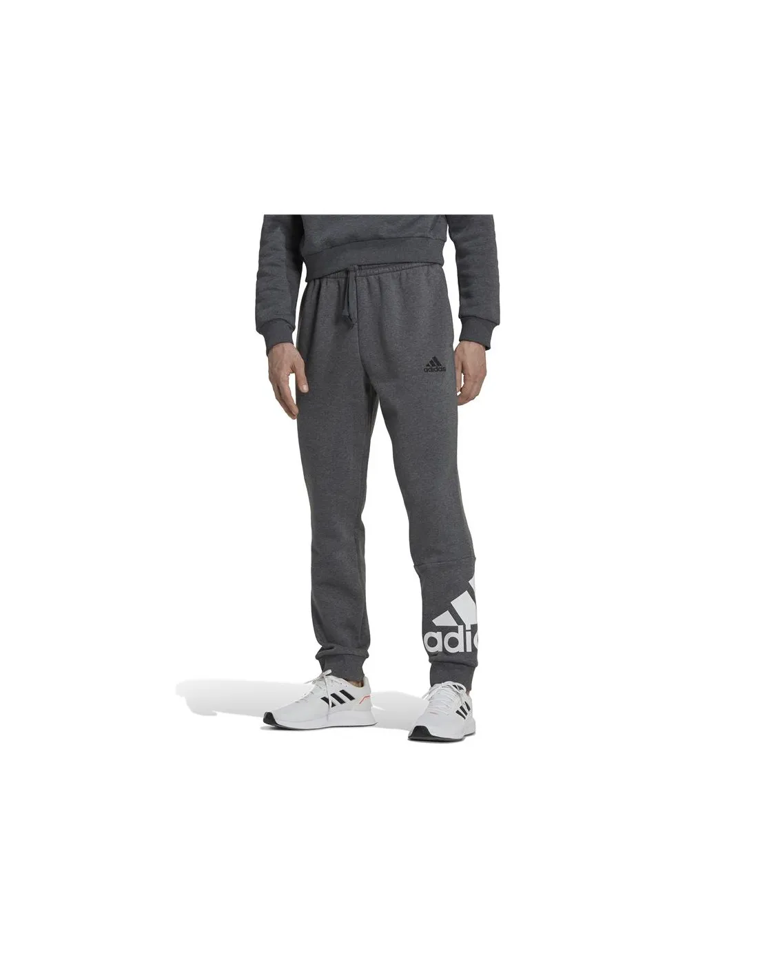 Pantalones adidas Essentials Fleece Tapered Hombre Grey