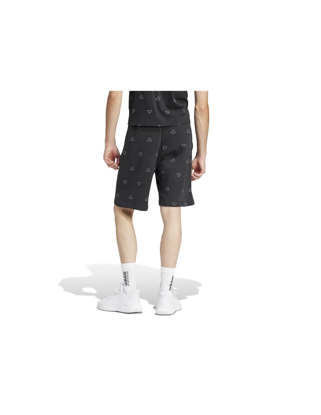 Pantalones adidas Essentials Monogram Hombre Negro