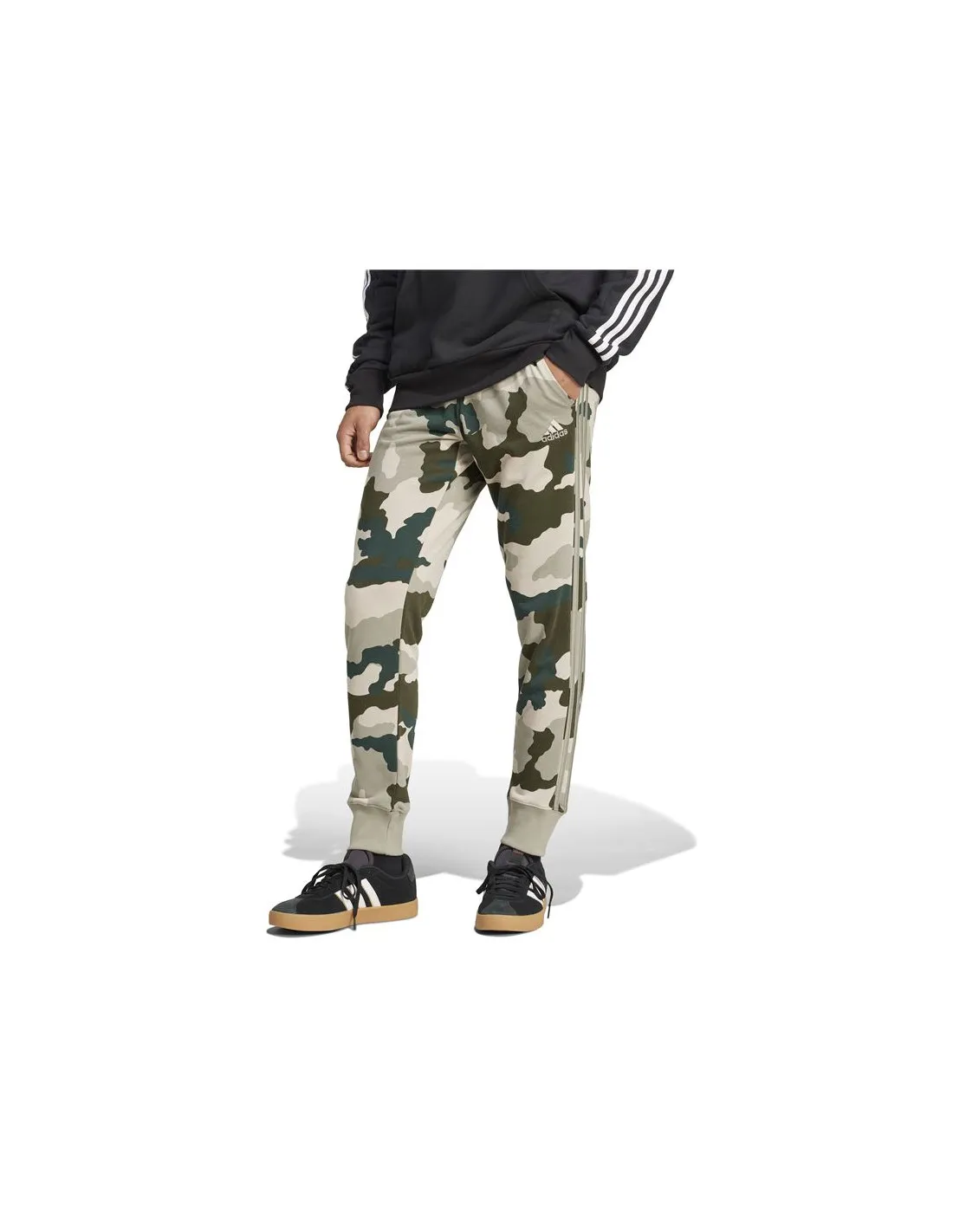 Pantalones adidas Seasonal Essentials Camouflage Hombre Gris