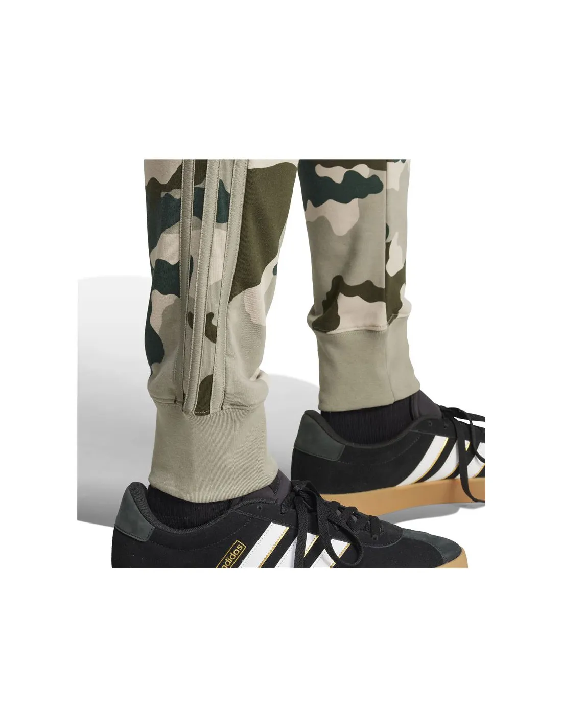 Pantalones adidas Seasonal Essentials Camouflage Hombre Gris