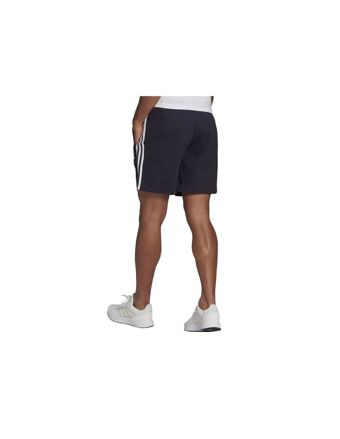 Pantalones cortos adidas Aeroready Essentials 3 Bandas M Legend Ink/White