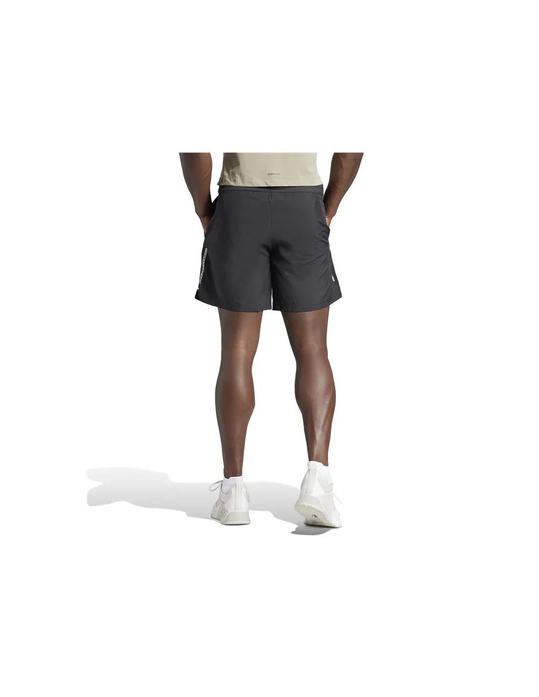Pantalones de Fitness adidas Essentials Gym+ Woven Hombre Negro